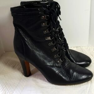 Halogen Gothic Lace up boot